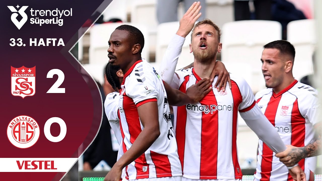 Vestel | Sivasspor (2-0) Antalyaspor - Highlights/Özet | Trendyol Süper Lig - 2024/25