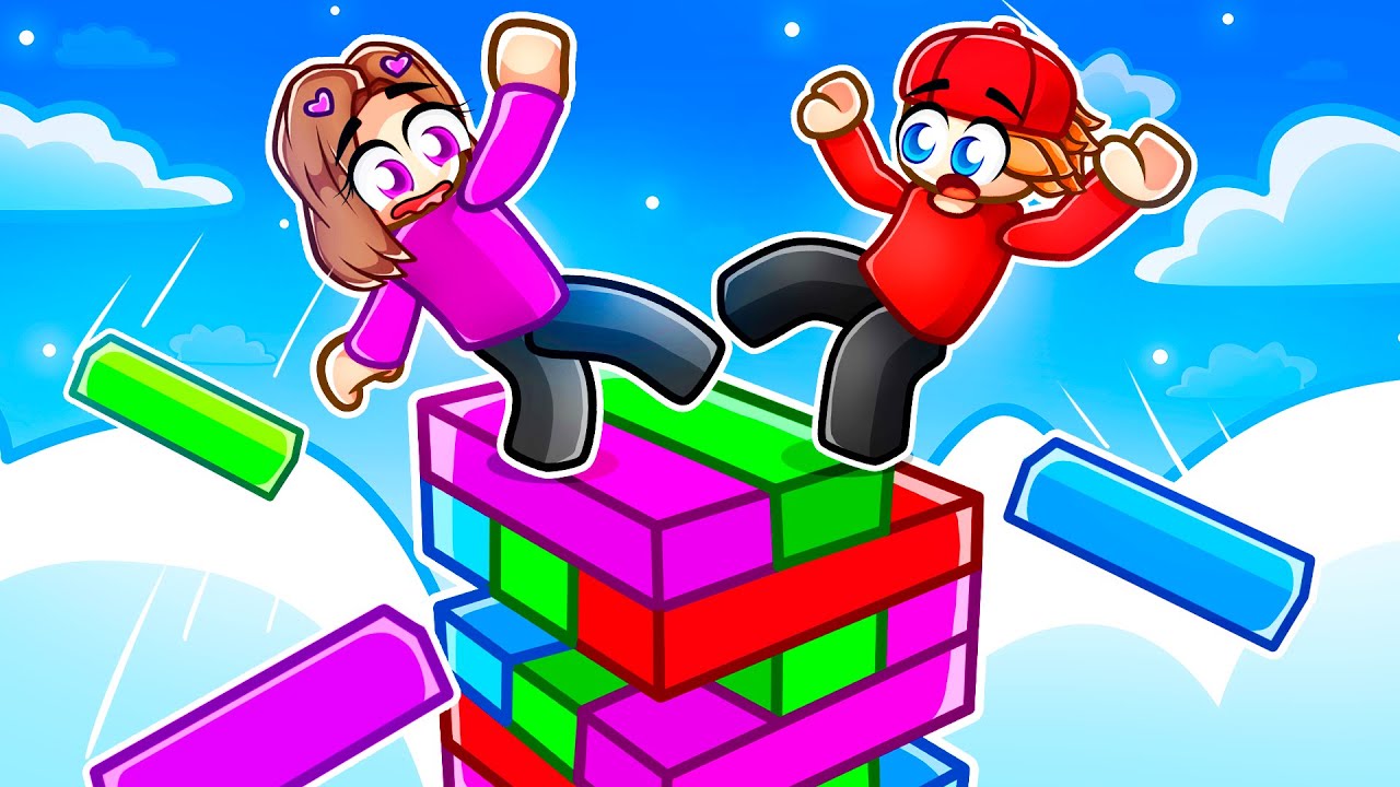 JENGA GÉANT sur Roblox !
