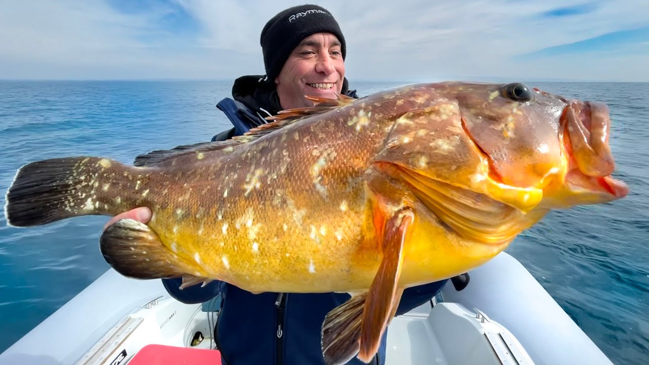 Traina alla Cernia, lenze e settaggio ecoscandaglio