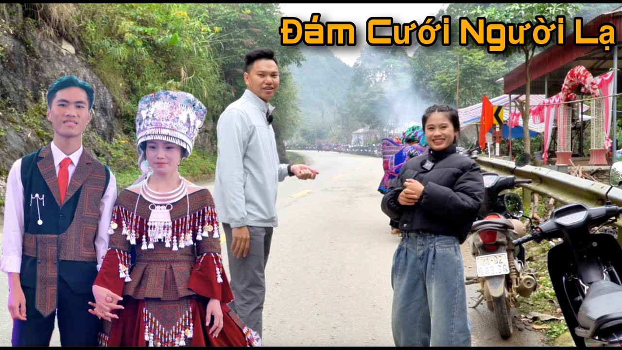 Cô Gái Lào Lần Đầu Tiên Được Anh Tuấn Dẫn Đi Đám Cưới Người lạ, Điều Bất Ngờ Là Ai Cũng Nhiệt Tình