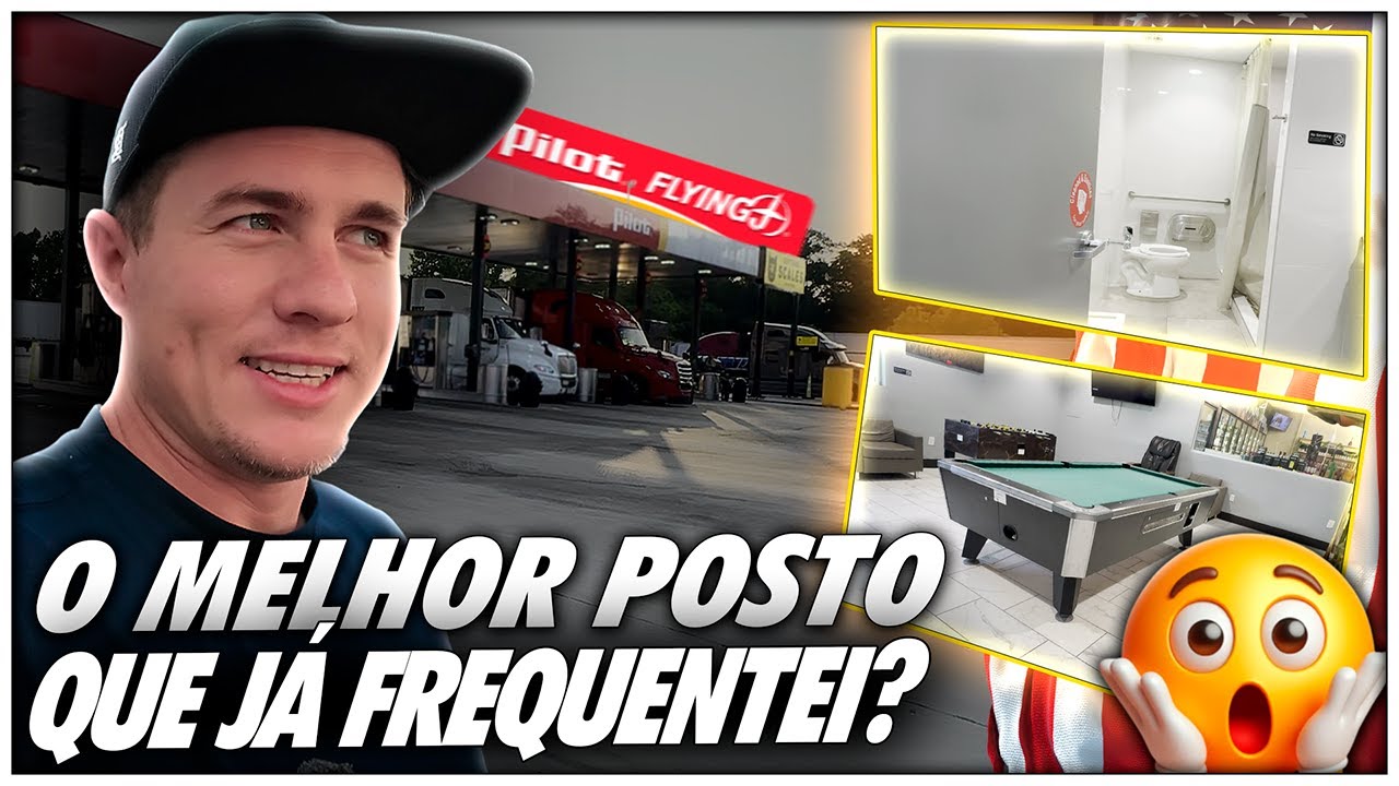 ⛽ MELHOR POSTO QUE JÁ FUI? VEJAM SÓ ESSA INFRAESTRUTURA 😱