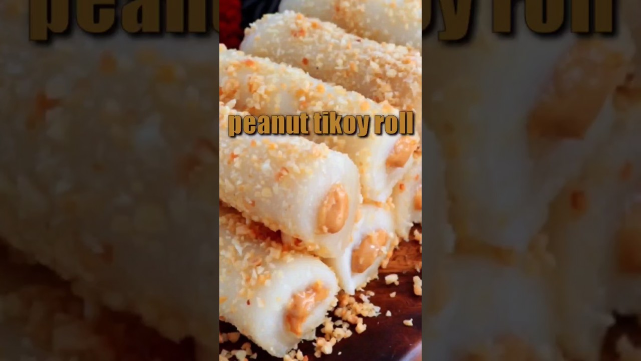 PEANUT TIKOY ROLL #shortvideo #shorts #share #subscribe #lutongbahay