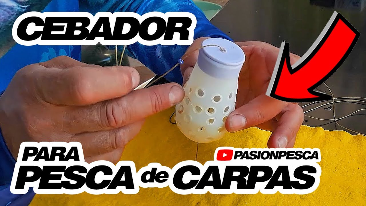 PASIONPESCA | Cebador para pesca de carpas | Video Tutorial Súper Fácil