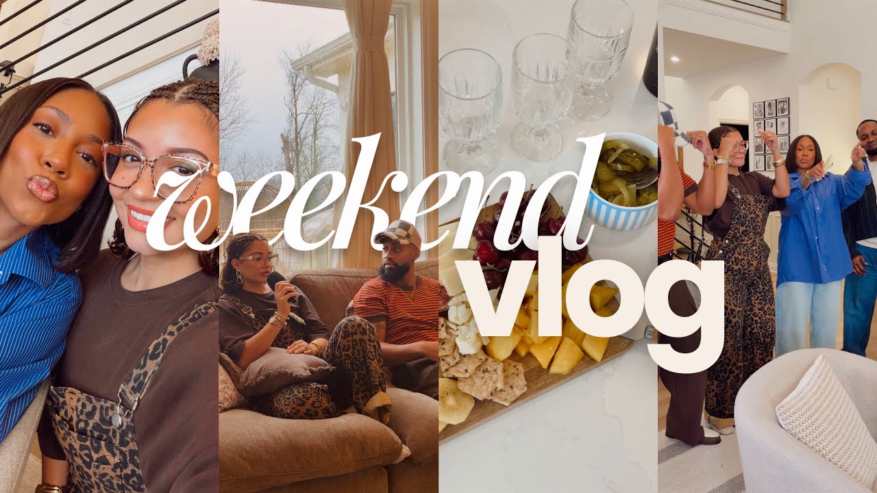 WEEKEND VLOG| Hosting The Jenkins! + God Is So Faithful + Filming TGH Podcast  + A Weekend Of Joy! 