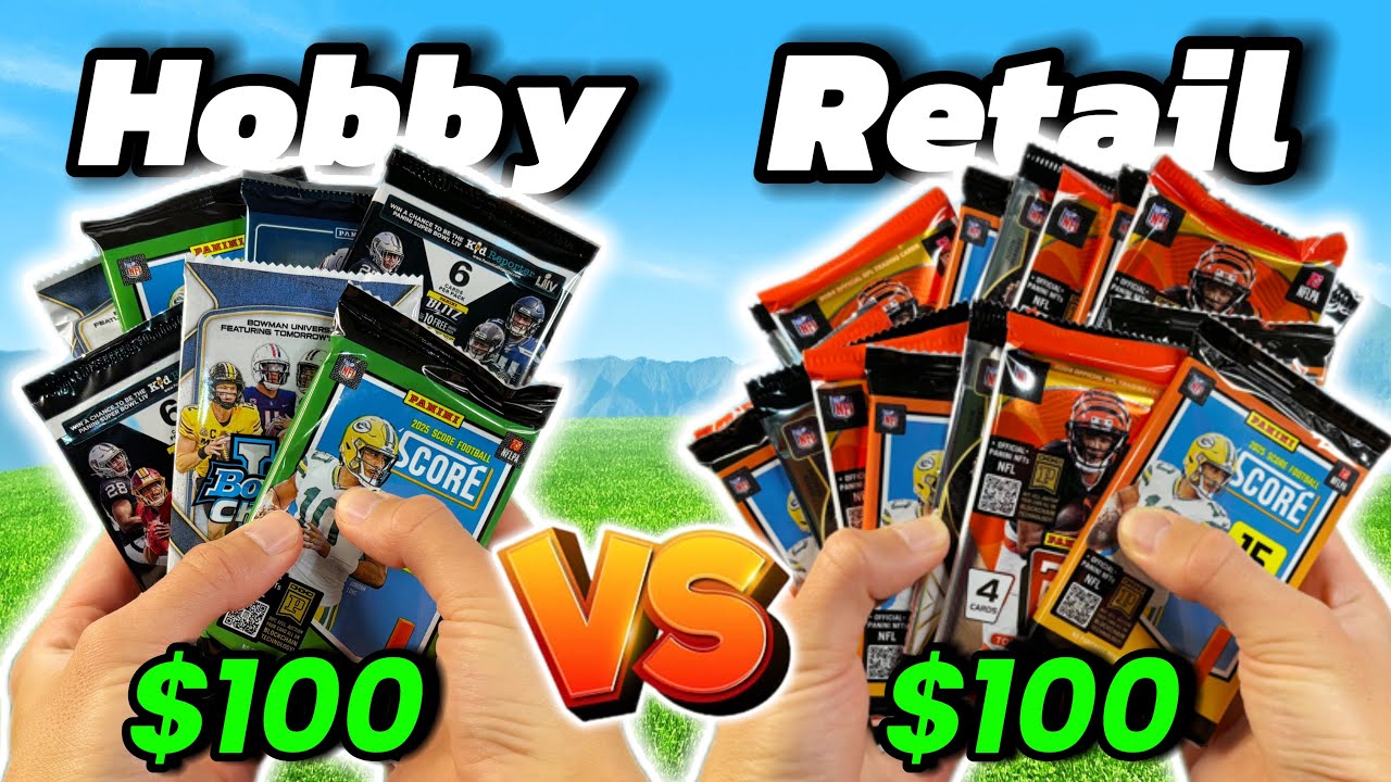 $100 in Hobby vs $100 in Retail