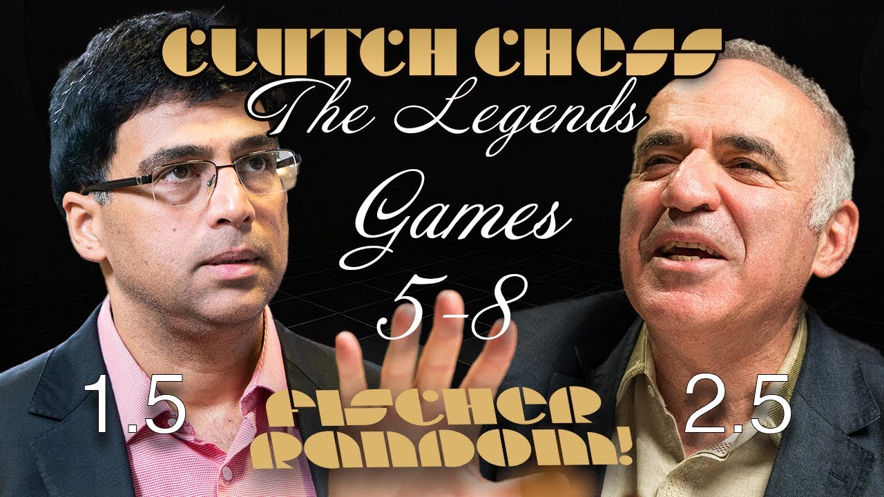 2025 Clutch Chess | The Legends: Day 2 #KasparovAnand