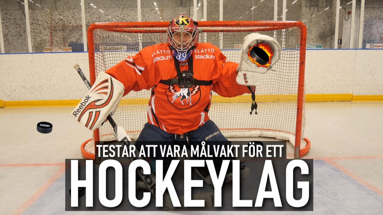 HOCKEY MÅLVAKT FÖR EN DAG