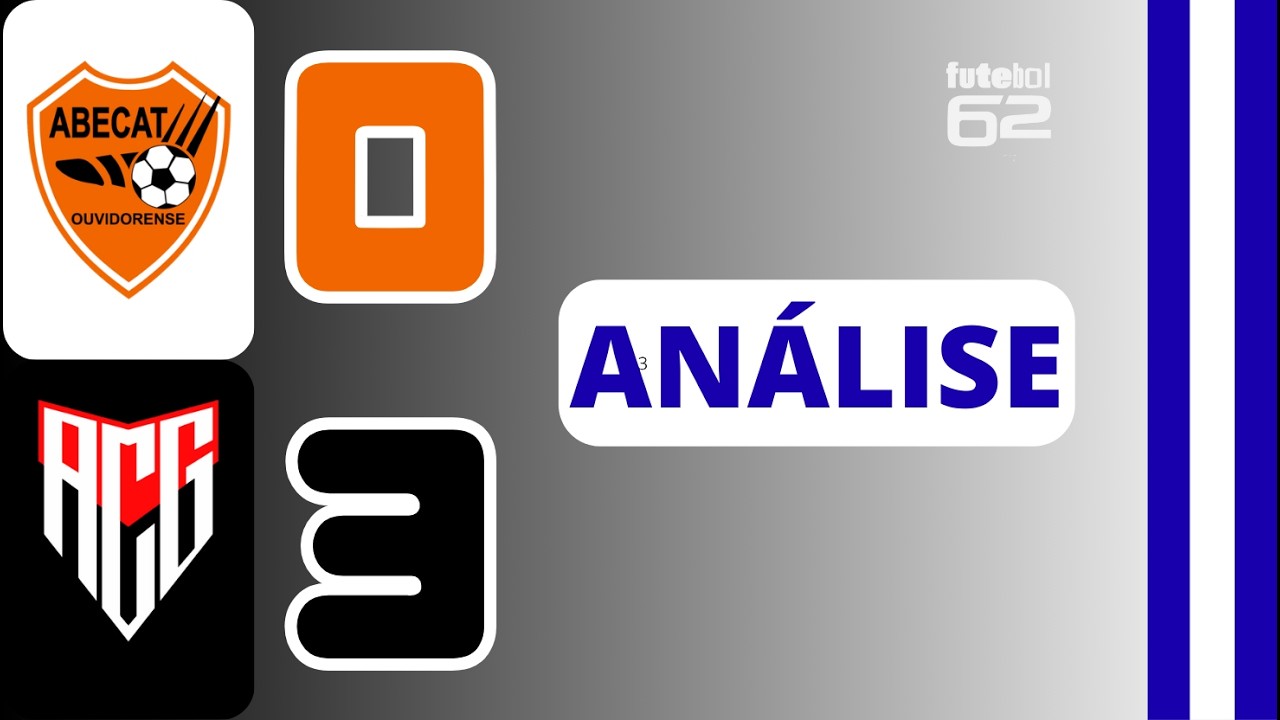 ABECAT 0x3 Atlético - Análise do jogo Futebol62