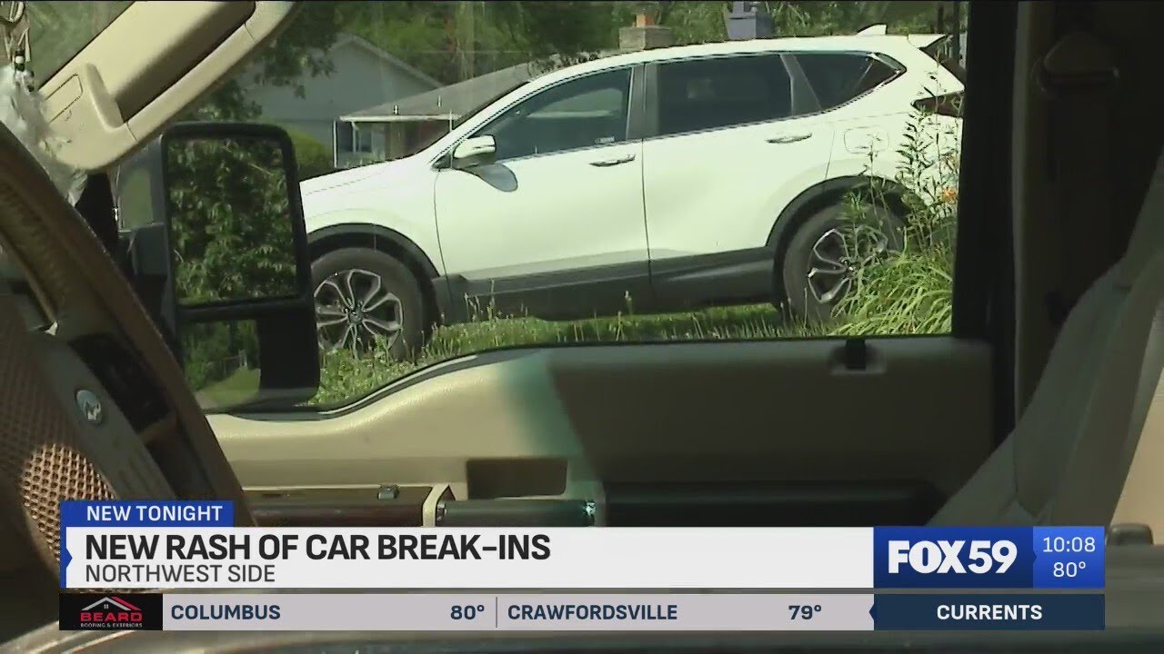 New rash of car break-ins