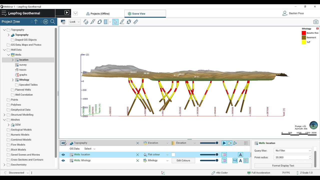 Leapfrog Geothermal Best Practice: Modelling Interbedded Lithology using the Interval Selection Tool