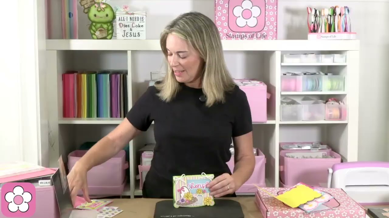Представляем новый набор для создания открыток Keep On Blooming от Stamps of Life, февраль 2026 г...