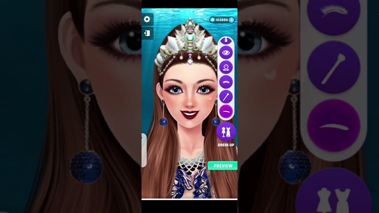 Long makeup game video @SutapaMajhi-cy9sj #fashionshow #girlgamer #gamingchannel #gamemakeup #games 