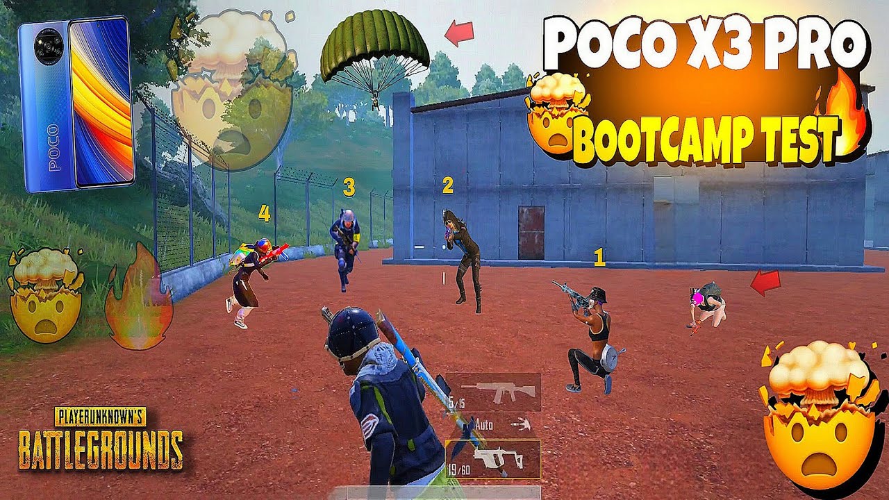 🔥Poco X3 Pro Pubg Test🥶4K+Extreme🥵Bootcamp Test🤯|PUBG MOBILE