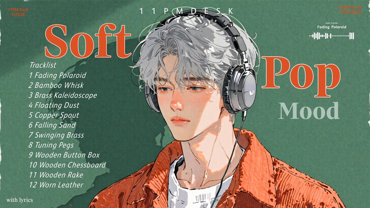 Shut Off Your Brain & Escape 🌙 Soft-Pop (Male Vocals + Deep Lyrics) | 11PM Desk