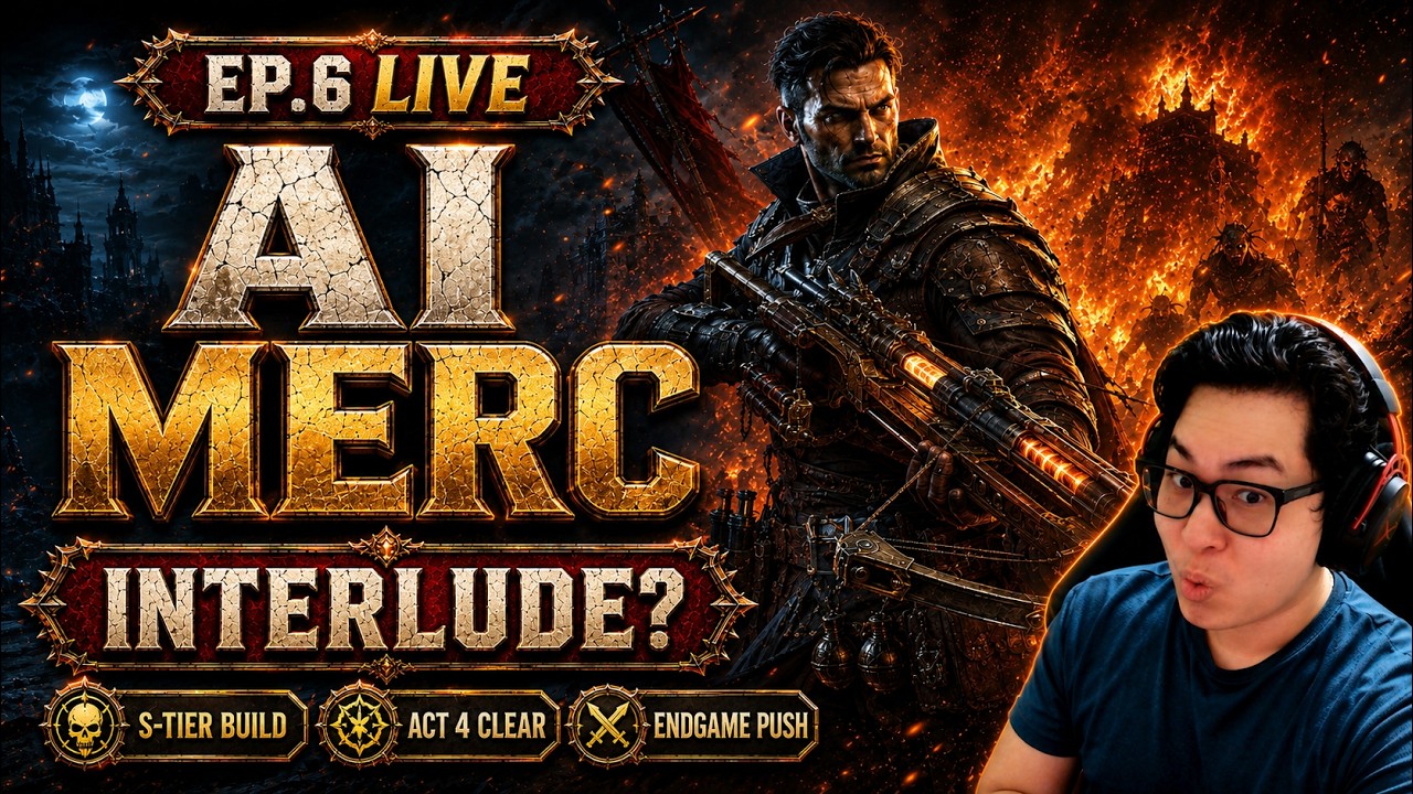 PoE2 Return of Ancients: Can AI S-Tier Mercenary Enter Interlude? Ep6 LIVE