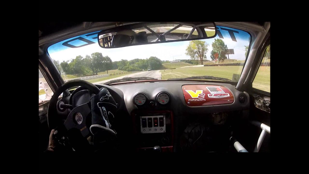 Spec Miata Lap at Road America - Personal Best 2:44.3