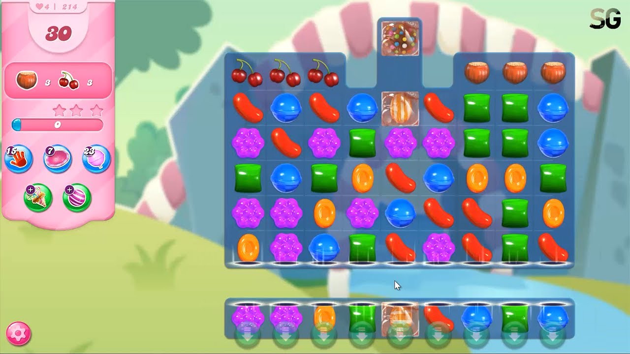 Candy Crush Saga Level 214 (2021 Version)