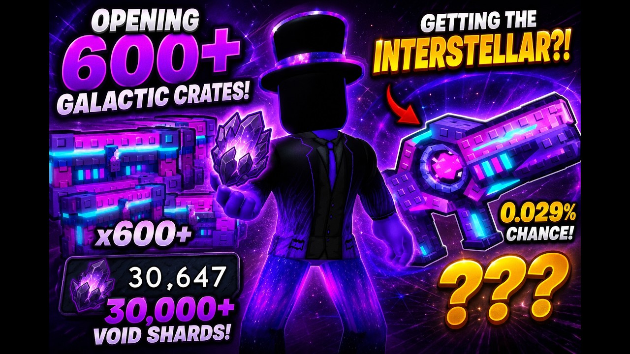 I Spent Over 30K Void Shards for INTERSTELLAR  in the GALACTIC EVENT PART 2 in Survive Zombie Arena!