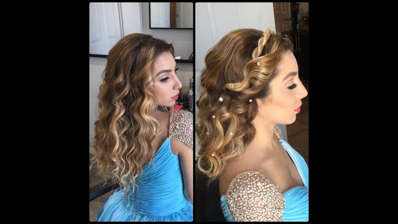 Disney CINDERELLA (2015) Movie Hair Tutorials Updo and Curls