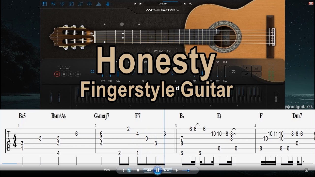 Honesty - Billy Joel (Guitar Cover)
