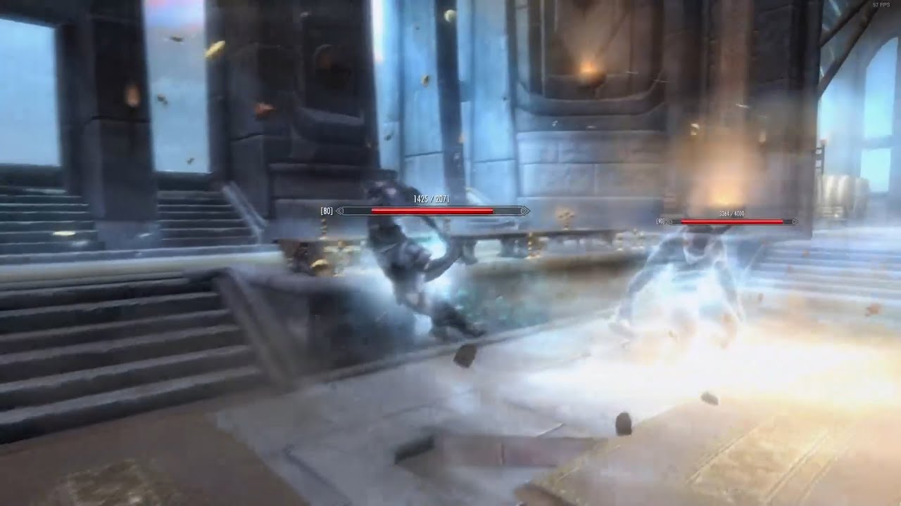 Skyrim Battles - Karstaag vs. The Ebony Warrior