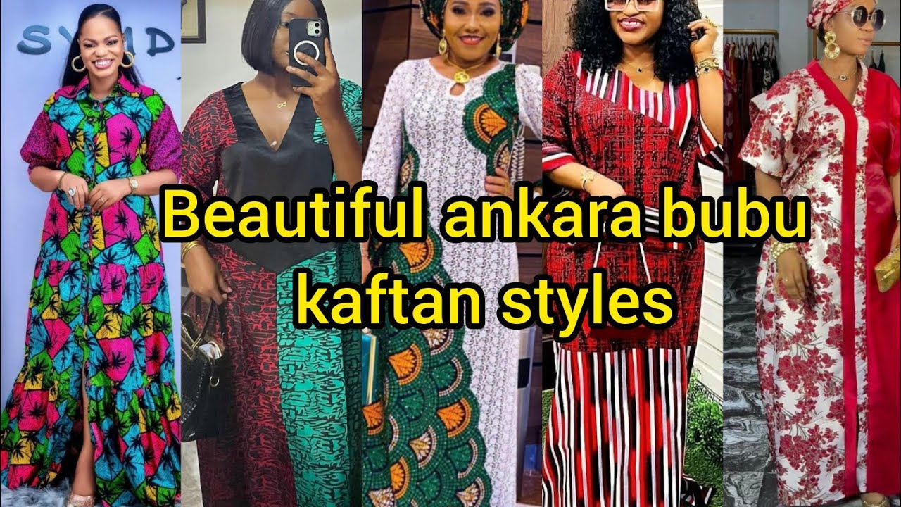 CUTEST AFRICAN BUBU KAFTAN STYLES FOR PARTY | BEAUTIFUL BOUBOU GOWN STYLES FOR WOMEN