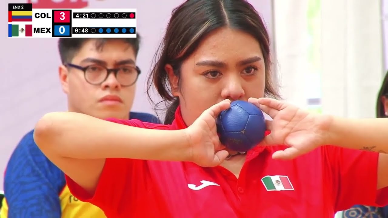 World Boccia Americas Regional Championships 13.12.2021. - ½ Final - COLOMBIA vs. MEXICO (BC4)