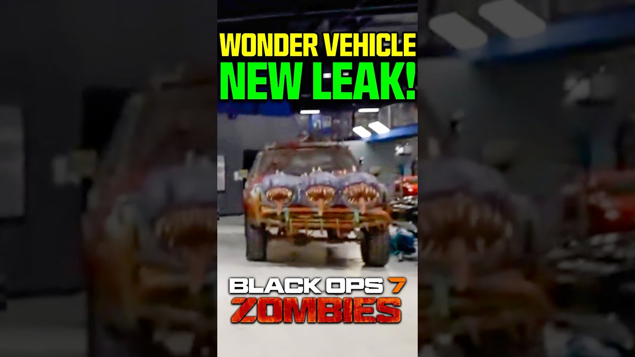 NEW LEAKED LOOK at Black Ops 7 Zombies WONDER VEHICLE!