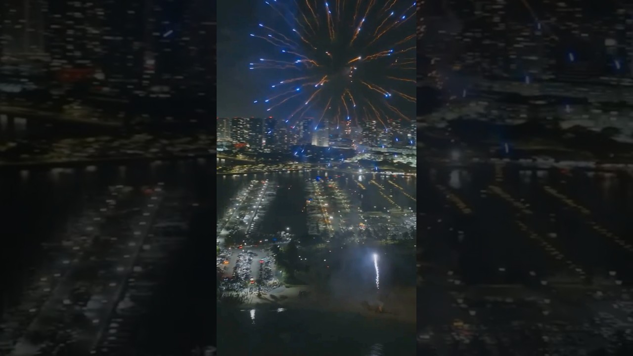 Watch New Zealand Welcome 2025 With EPIC Fireworks Display!