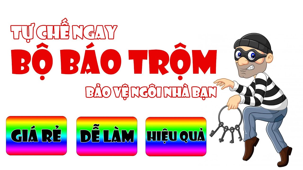 Chế Bộ Chống Trộm Hiệu Quả Bằng Cảm Biến Mở Cửa RF Không Dây  - Điện Tử DAT