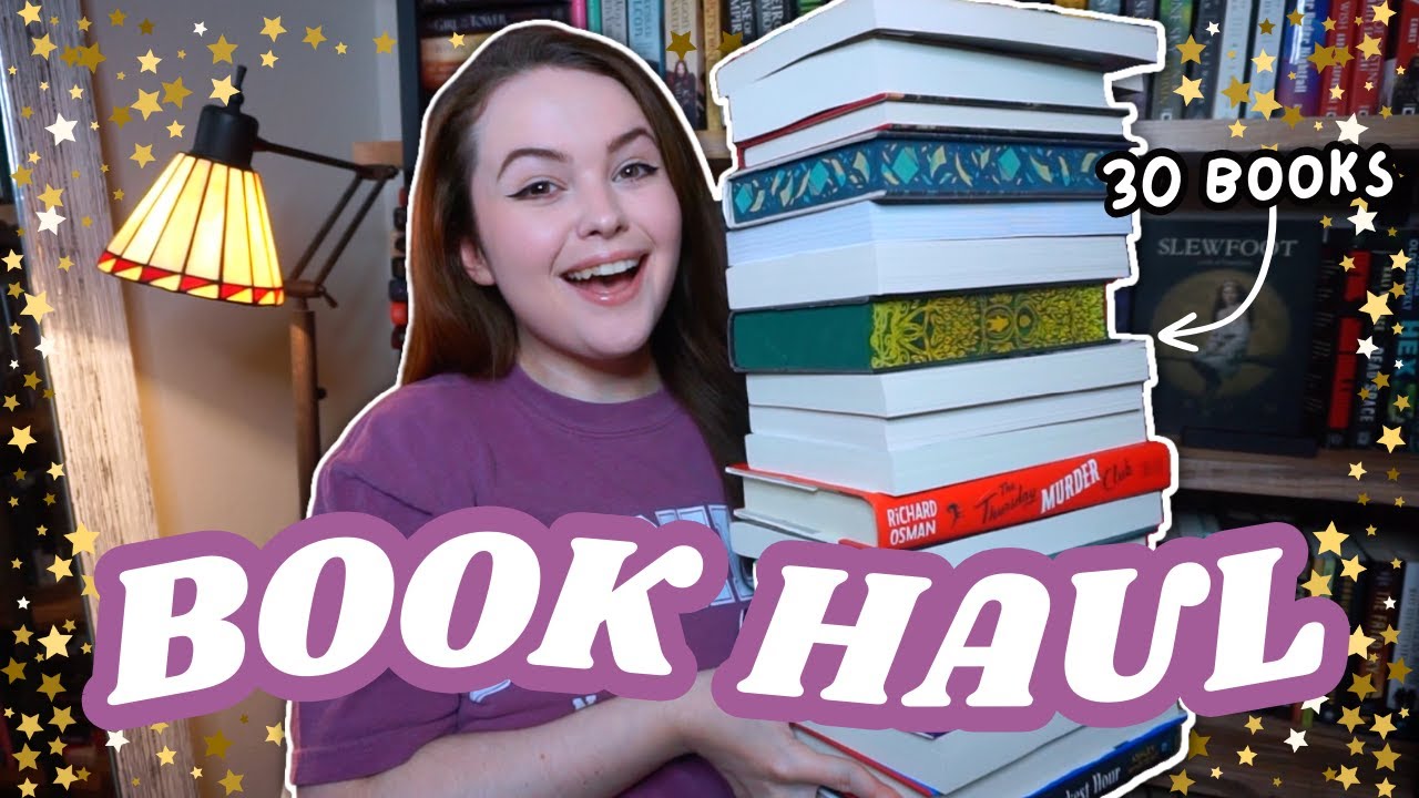 huge book haul because I have been blessed with my most anticipated book ever