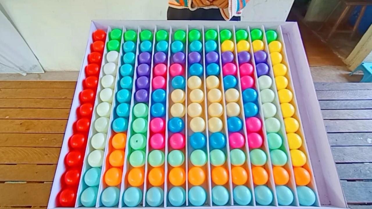 Ball game hit the colors so fun Smart