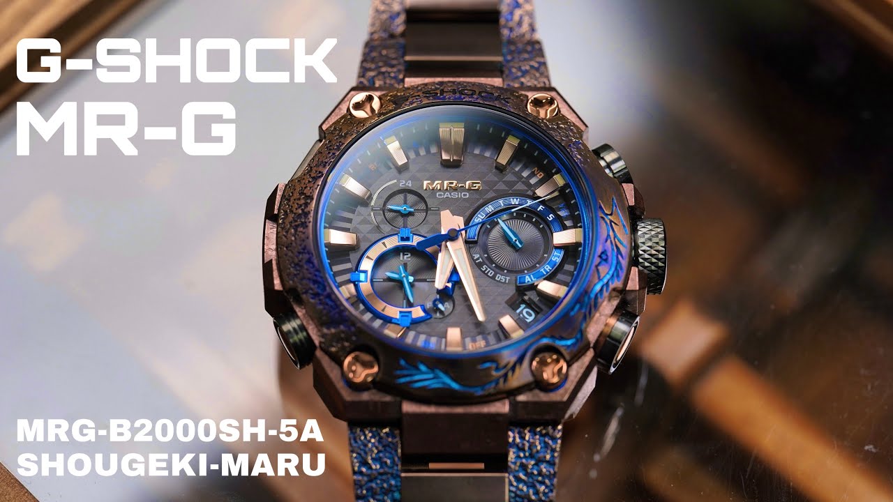 800만 원짜리 지-샥 시계는 도대체 어떤 시계일까? 카시오 G-SHOCK MR-G MRG-B2000SH-5A SHOUGEKI-MARU 리뷰