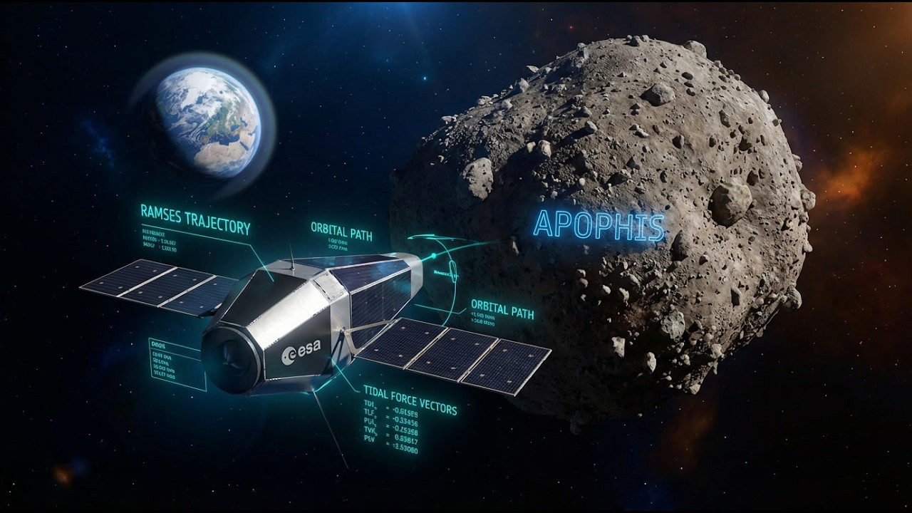 Миссия RAMSES: Как Земля изменит астероид Апофис в 2029 году