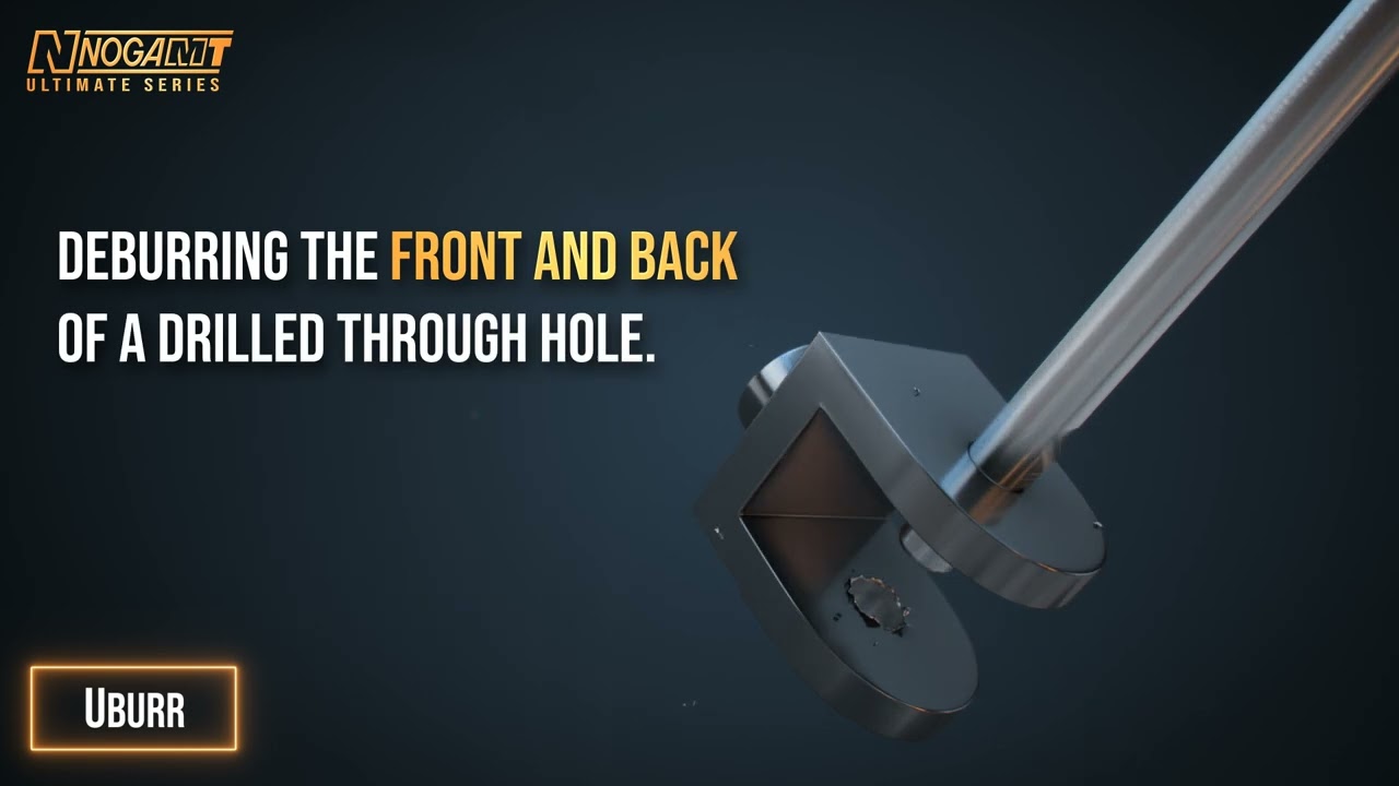 UBurr Tool Overview | NOGA MT &ndash; Front & Back Deburring Solution