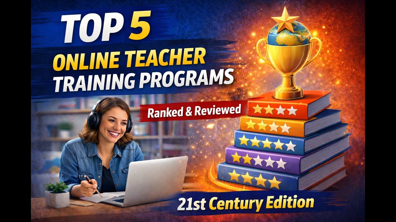 Top 5 Online Teacher Training Programs Ranked & Reviewed | 21st Century Edition