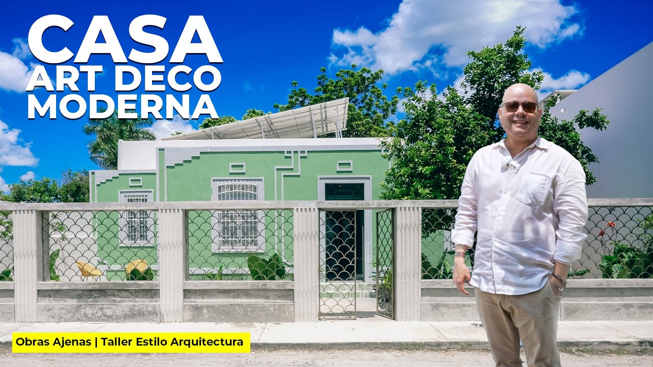 CASA MODERNA Art Deco en M&eacute;rida que Sorprende | Obras Ajenas | Taller Estilo Arquitectura