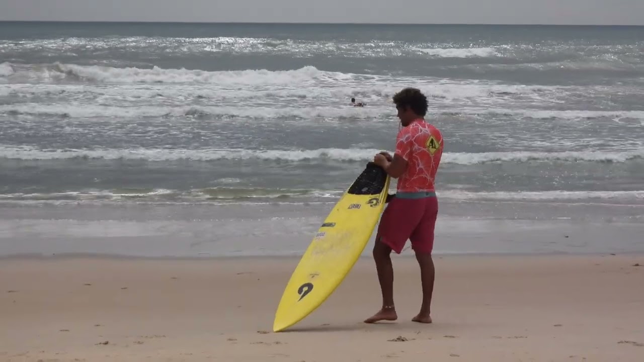 Primeira bateria do dia no interclubes 2025- Praia de itapuama