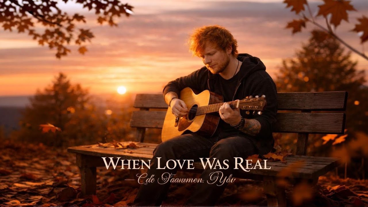  When Love Was Real ed sheerean😍🎧 – Emotional Acoustic Song (Ed Sheeran Inspired)