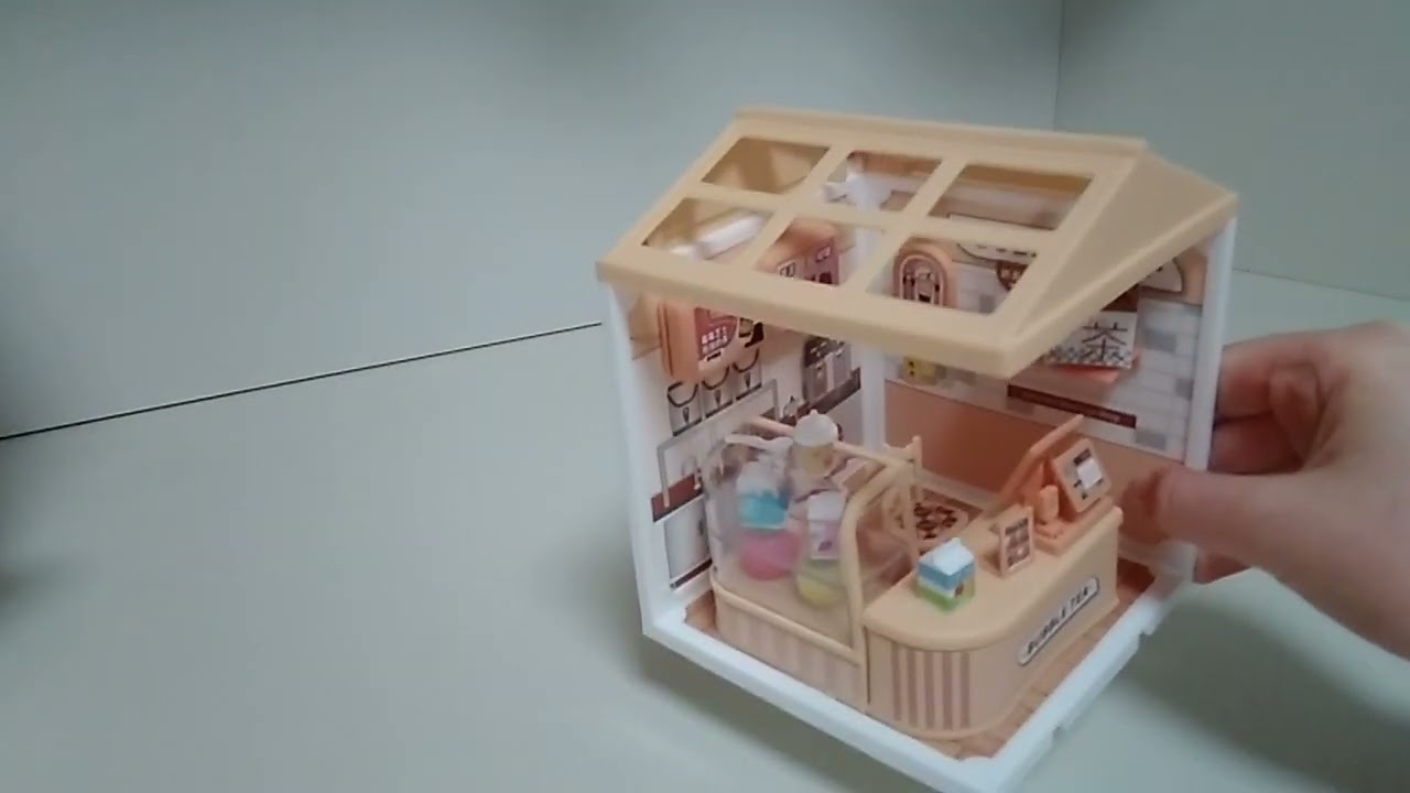 Making Miniature DIY Bubble Tea Shop