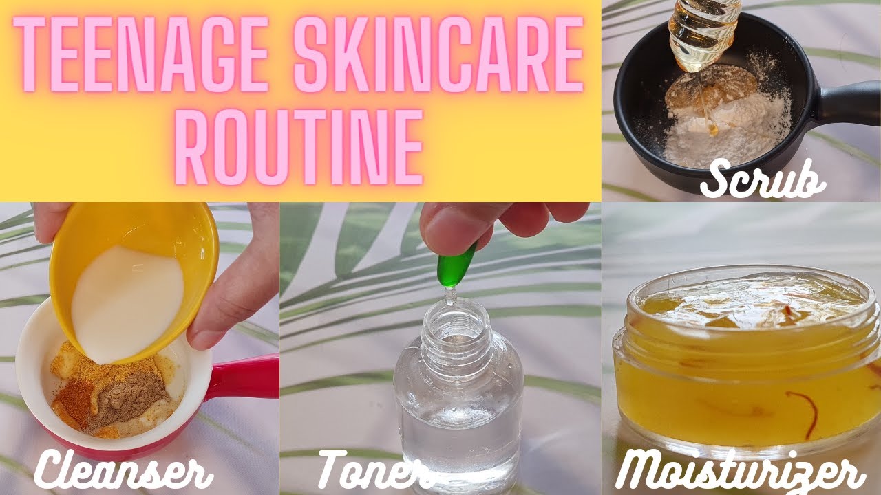 BEAUTY&CARE(EPI-143)HOMEMADE TEENAGE SKINCARE ROUTINE|GET CLEAR,GLOWY& HEALTHY SKIN|DIY SKINCARE