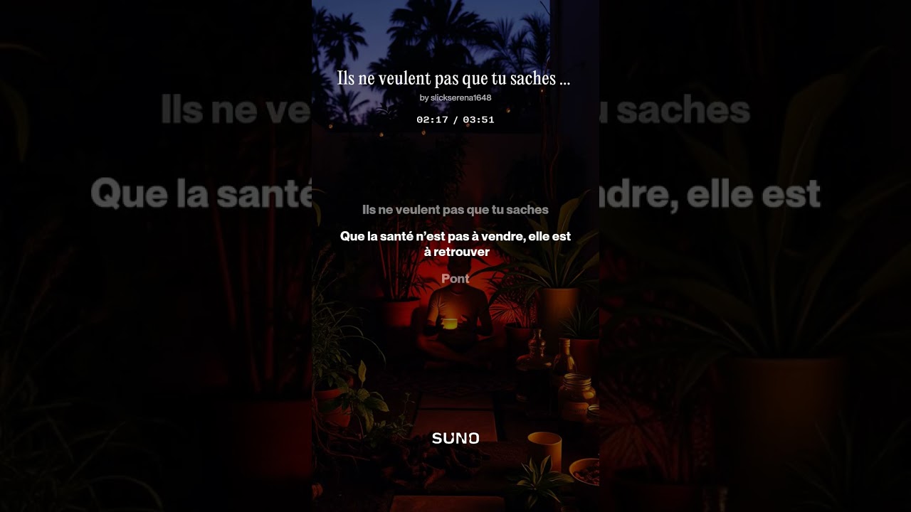 Ils ne veulent pas que tu saches !!!