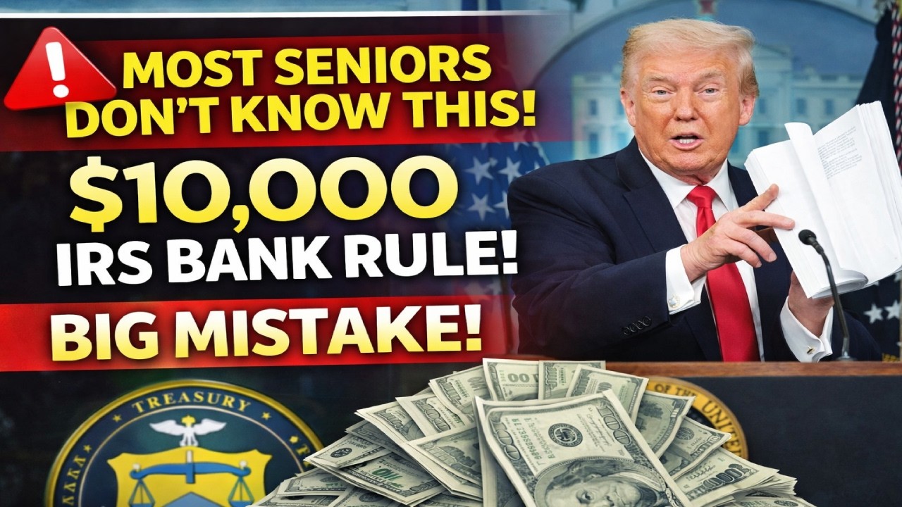 Most Seniors Don't Know This $10,000 IRS Bank Rule &mdash; And It's a Big Mistake in 2026