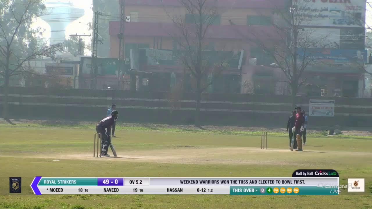 ROYAL SRIKERS VS WEEKEND WARRIORS | MATCH # 11 | ADUL QADIR TROPHY