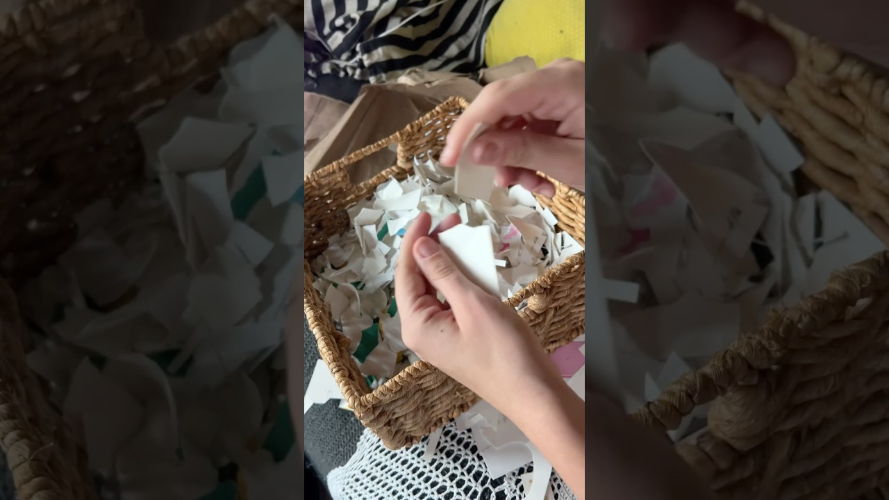 Сделайте это со всеми вашими обрезками бумаги 👩&zwj;🎨