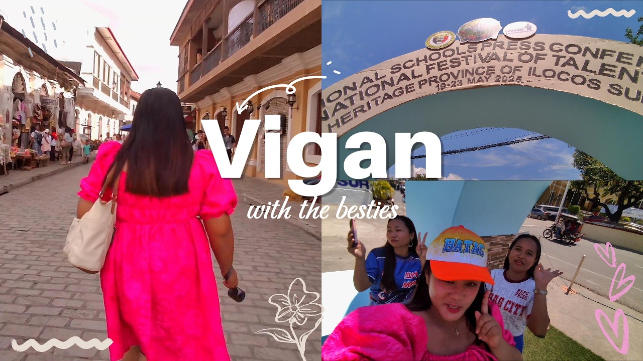 may 2025 - Vigan with the besties (using my Supremo pocket camera)