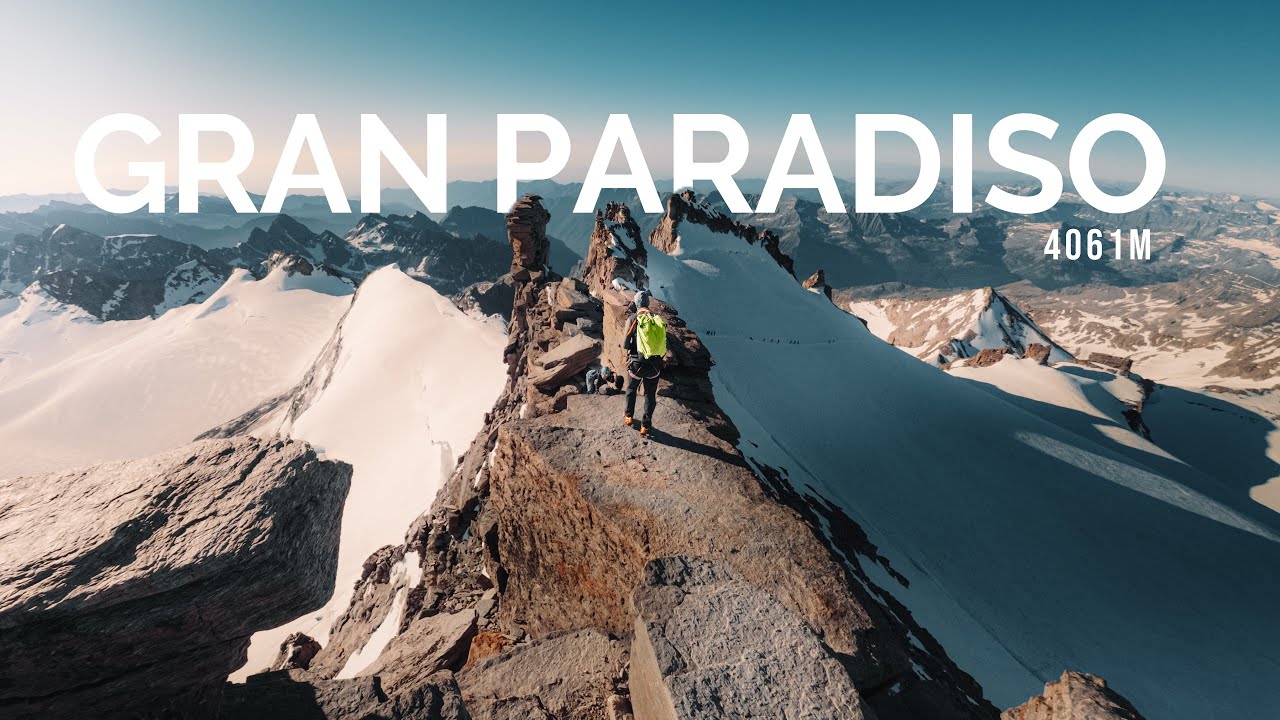Gran Paradiso (4061 m) &ndash; Droga na szczyt przez schronisko Rifugio Vittorio Emanuele II Alpy Włoskie