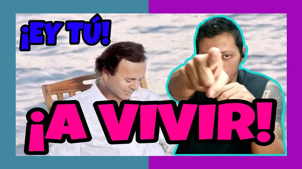 JULIO IGLESIAS 🇪🇦 ¿ES LO MISMO VIVIR QUE ESTAR VIVO? | me olvidé de vivir | Reacción