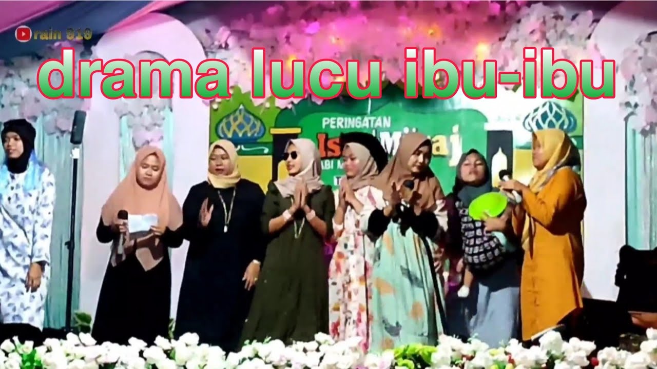 drama lucu ibu-ibu‼️parodi tentang ghibah,bahasa sunda || peringatan isra'mi'raj nabi muhamad s.a.w.