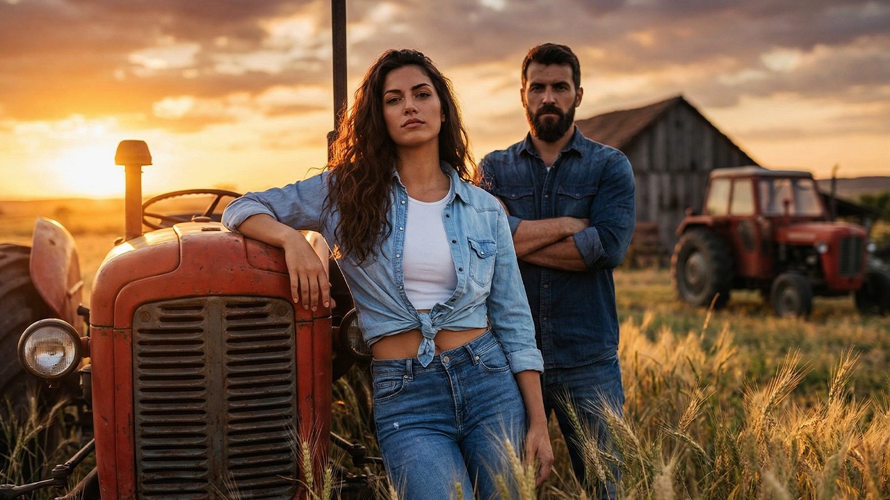 A Single Dad Repairs a Tractor — Then Realizes the Millionaire Farmer Is His Childhood Crush